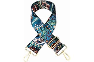 SWTOOL Selling Wonderful 2" Wide Handbag Purse Strap with Gold Metal Buckles