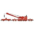 Hornby R60077 BR, Operating Maintenance Crane - Era 4 Rolling Stock - Wagons for Model Railway Sets, Black