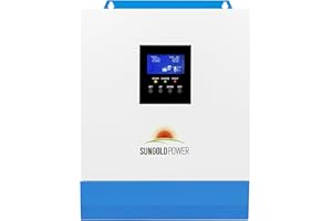 SGPWOSAY 3000W DC 24V Pure Sine Wave Solar Inverter with 80A MPPT Solar Charger and 40A AC Battery Charger, Off Grid Solar Inverter Charger Manufactured by SunGoldPowerCo.,Ltd