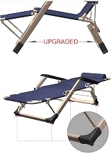 WY8 Garden Chair Sun Lounger Outdoor Folding Reclining Blue view 5