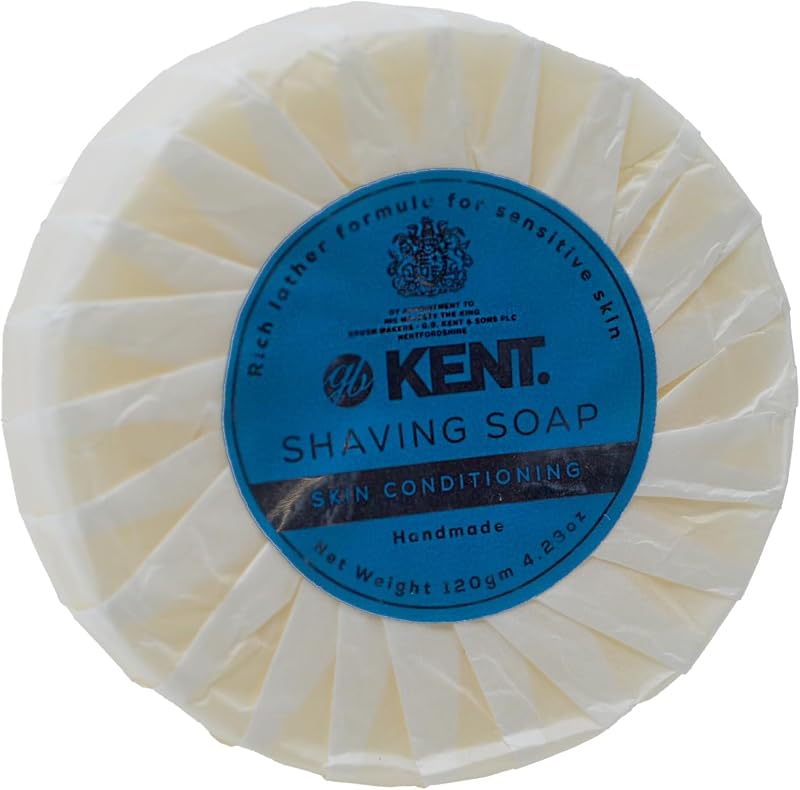Kent SB2 Luxury Shaving Soap Refill 120g for Sensitive Skin