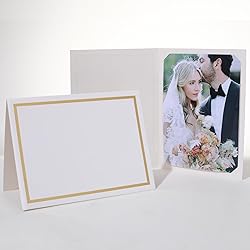 Apprabbr 100 Pcs Photo Folders for 4x6 or 5x7
