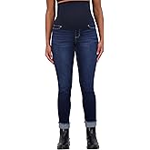 Savi Parker Women’s Maternity Jeans Over The Belly - Pregnancy Clothes for All Seasons, Maternity Pants