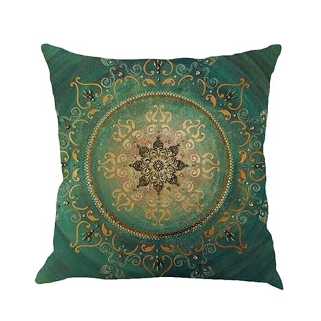 Amazon Com Clearance Throw Pillow Case Keepfit Bohemia Retro