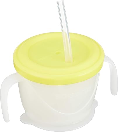 Amazon エジソン エジソンのベビーストローコップ 6ヶ月から対象 はじめてのストロー飲みをサポート ベビー食器セット ベビー マタニティ 通販