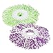 LINKYO Spin Mop Microfiber Replacement Mop Head (2-Pack)