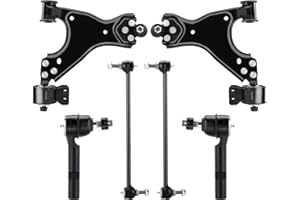 YOUXMOTO Front Lower Control Arms Suspension Kit Fit for Buick Enclave 2008-2017, Fit for Chevrolet Traverse 2009-2017, Fit for GMC Acadia 2007-2016, Fit for Saturn Outlook 2007-2010 - 6pc Set w/Ball Joints