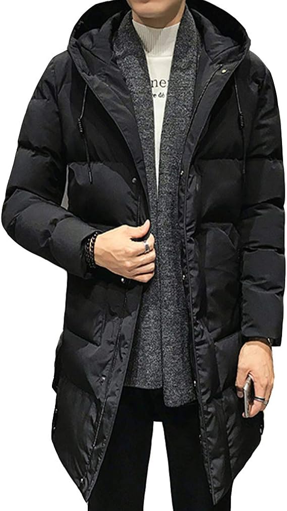 Amazon 冬服 メンズ コートロング 中綿 ジャケット ウインド