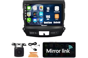 Android 10 Autoradio Car Navigation Stereo Multimedia Player GPS Radio 2.5D Touch Screen forMitsubishi Outlander 2005-2012