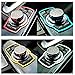 Thor-Ind Car Interior Center Console Multimedia Buttons Decor Frame Cover Trim for BMW 1 3 4 5 7 Series X1 X3 X4 X5 X6 2013-2014 E38 E70 E71 E81 E84 E87 F01 F07 F10 F11 F15 F16 F20 F25 F26 (Red)
