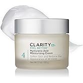 ClarityRx Feel Better Hyaluronic Acid Face Moisturizer, Natural Plant-Based Moisturizing Cream with Jojoba Oil & Hyaluronic Acid for Hydration, Smooths Dry, Aging Skin, Paraben & Cruelty Free