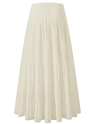 NASHALYLY Women's Chiffon Elastic High Waist