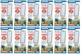 Hagen Marina Slim Filter Zeolite Plus Ceramic Cartridge for Aquarium, 3 count (12 Pack)