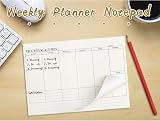 Kuou Weekly Planner Pad 60 Sheets B5 To Do List Organizer view 2