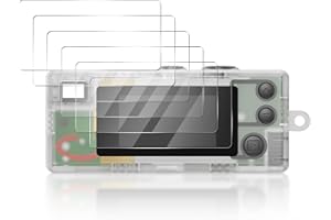 Seltureone 6 Pack Screen Protector for KODAK Charmera Keychain Digital Camera, Anti-Scrach 9H Hardness Tempered Glass Film fo