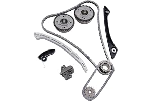 Autodevil Timing Chain Kit 2.0L Fit for Discovery Sport 2015-2018 | for Range Rover Evoque 2011-2018 for Freelander MK2 11-14 Si4 4x4 Car Engine Time Components Parts Set with VVT Sprocket