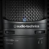 Audio-Technica AT2020USB+ Cardioid USB Condenser Microphone Grey view 3