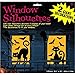 Amscan Cats & Bats Window Silhouette Halloween Trick or Treat Decoration, Plastic, 65