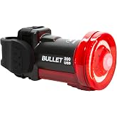 NiteRider Bullet 200 Bike Tail Light USB Rechargeable Powerful LED Rear Light Daylight Visible Easy to Install Road City Commuting Cycling Safety Flash 200 Lumens Day + Night Riding Bicycle Visibility