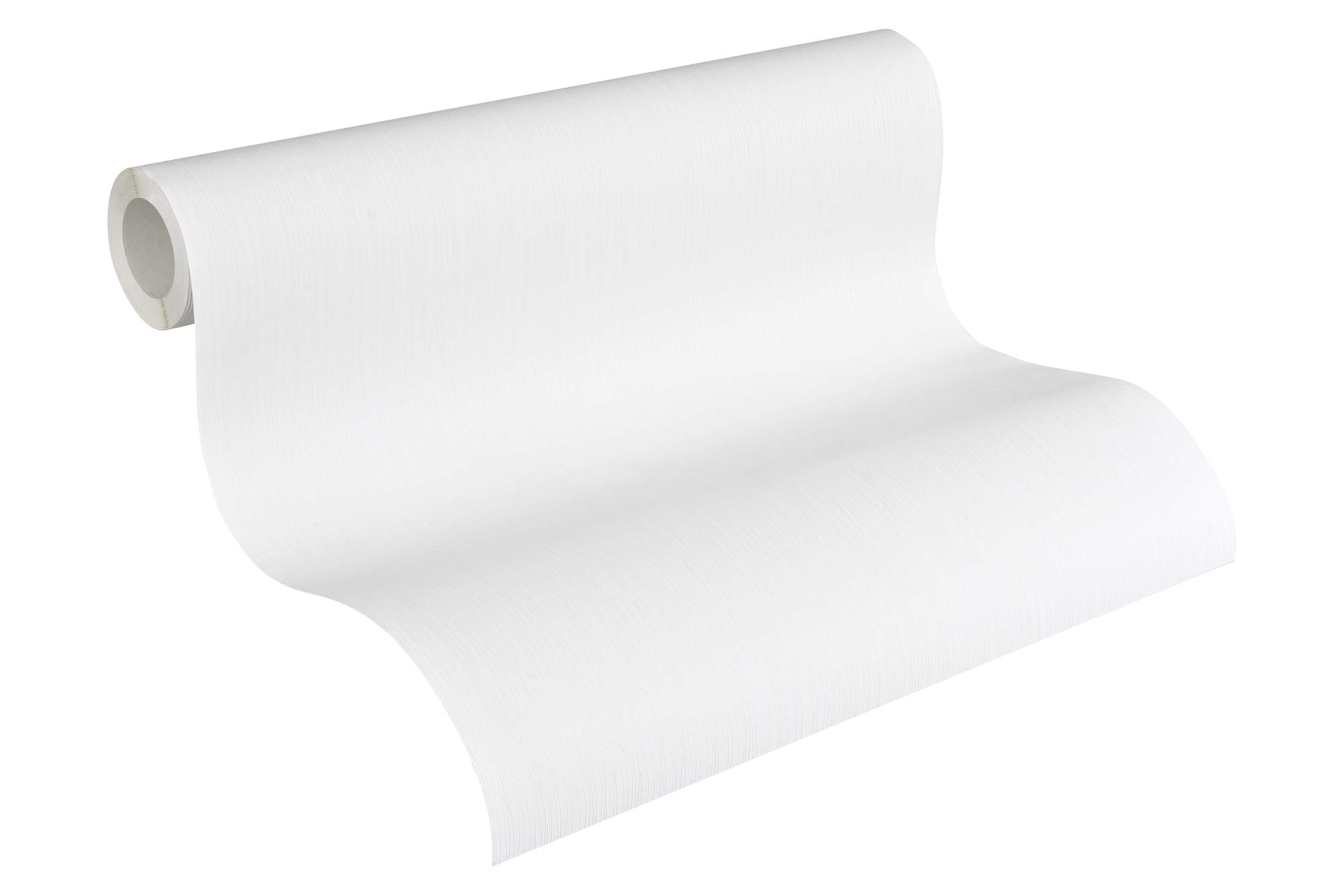 A.S. Création Paintable Non-Woven Wallpaper 10.05 x 0.53 m Made in Germany 248312 2483 White – 12