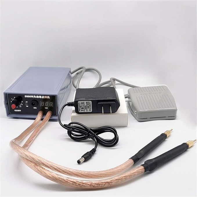 5000W Battery Spot Welder Kit Welding Tools Portable
