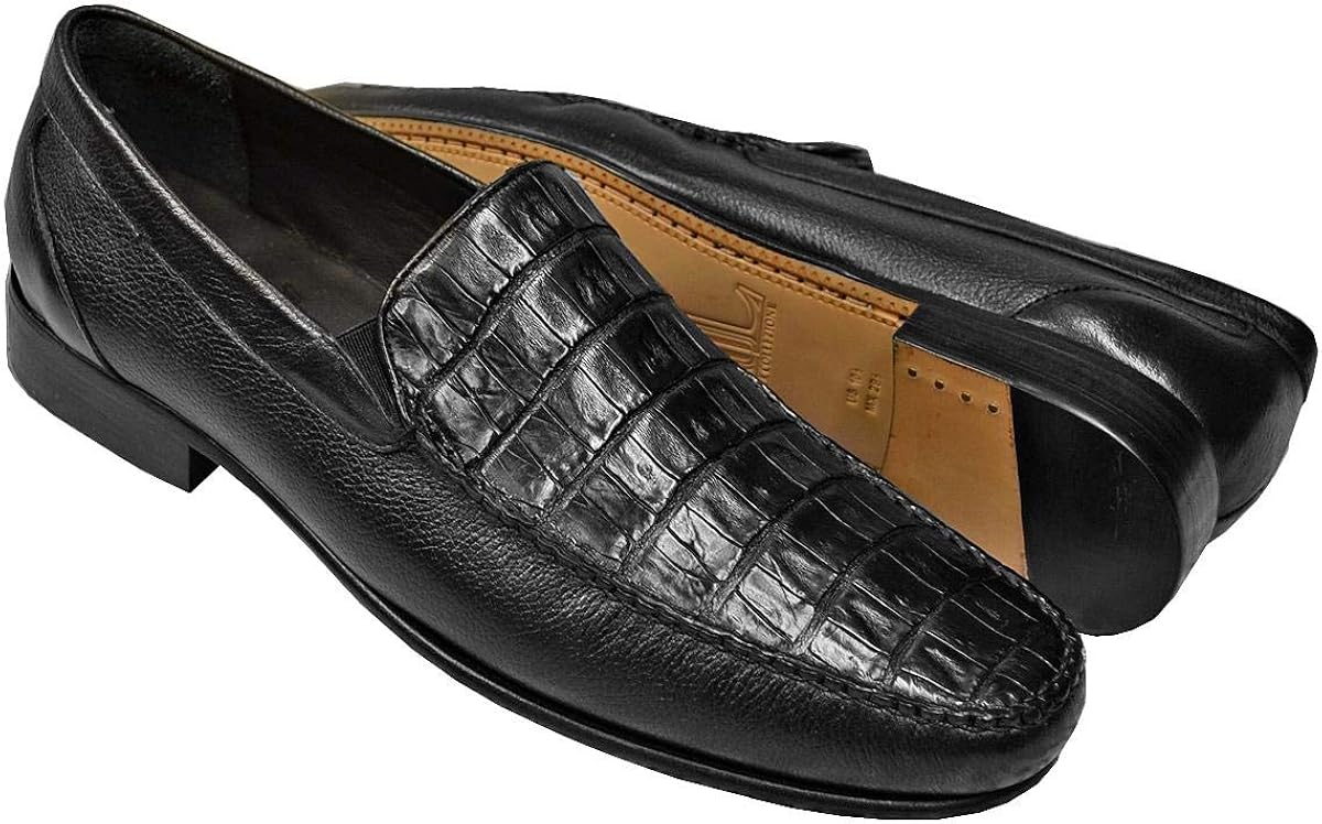alligator skin loafers