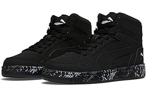 PUMA Boys' Rebound Layup Mid Sneakers