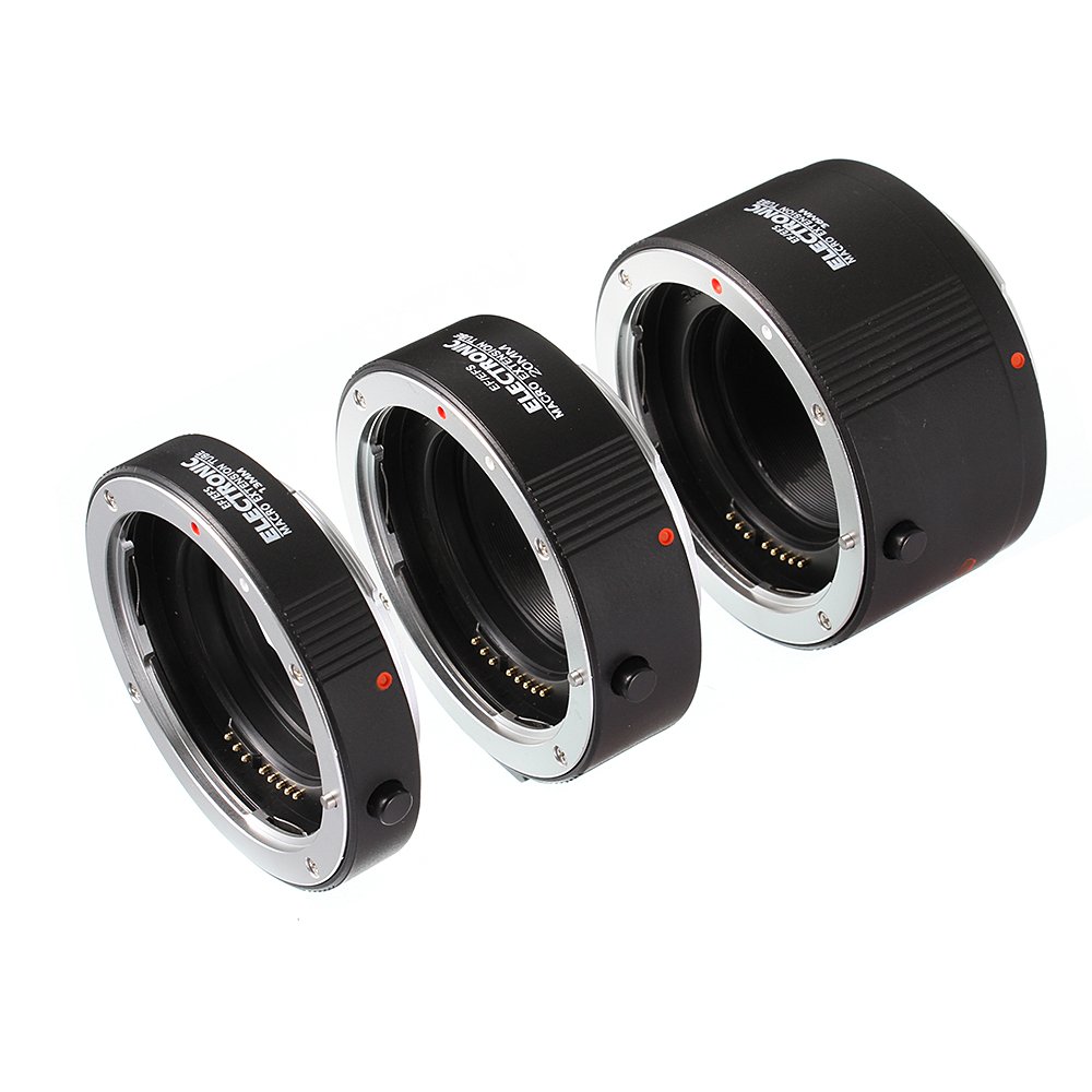 FOTGA Macro AF Auto Focus Automatic Extension Tube Set DG for Kenko CANON EF EF-S Lens