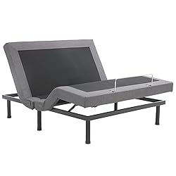 Adjustable Comfort Upholstered Adjustable Bed Base