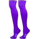 Mk Socks Extreme Over The Knee Sports Socks - Purple