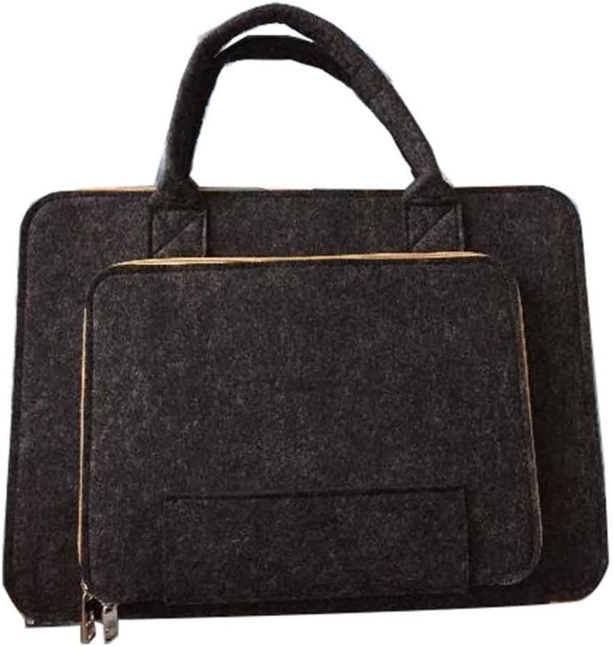 FineWish 13-13.3 Inch Laptop Sleeve, Portable Slim Retina Ultrabook Notebook Carrying Case Handbag for Apple Macbook Pro 13.3 inch (2016 Released), Macbook Air 13.3", Black
