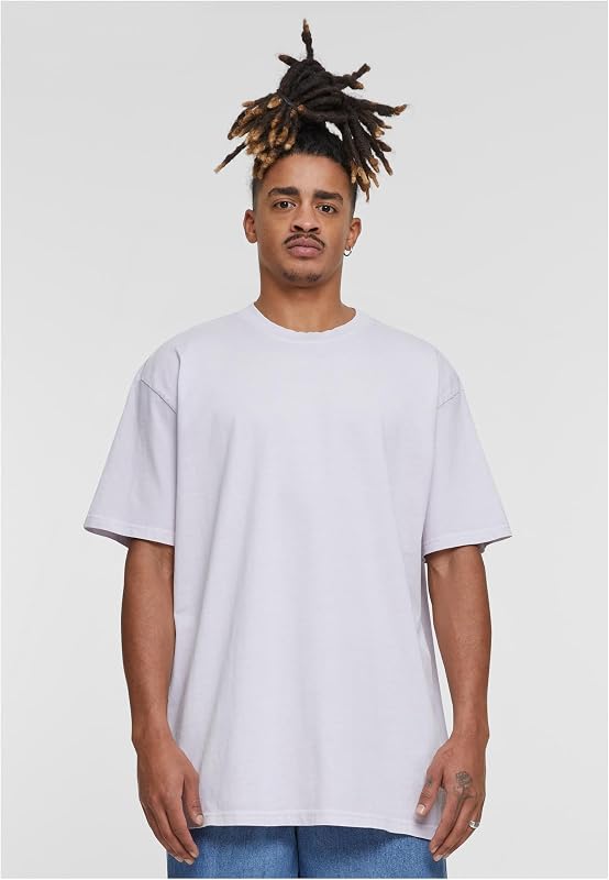 Herren T-Shirt Acid Washed Heavy Oversize Tee softlilac L