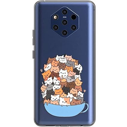 Amazon Com Woowie Tpu Silicone Phone Case For Nokia 9 Pureview