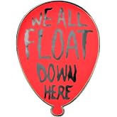 GuDeKe We All Float Down Here Hard Enamel Lapel Pins Badge Horror Movie Pin