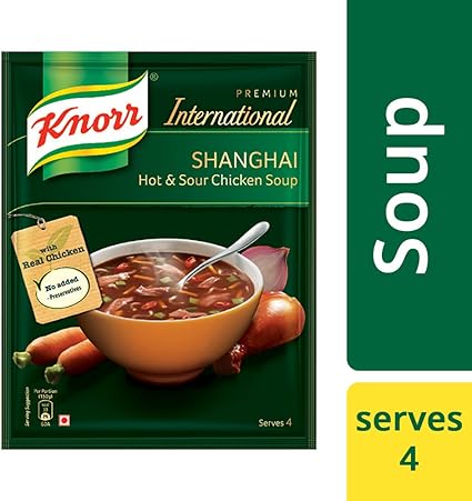 Knorr Soup Hot and Sour Chicken Pouch, 38g