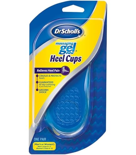 Sof Sole Gel Heel Cup - Coussin Talon Gel Pour Soulagement Et Confort Dans Toutes Chaussures