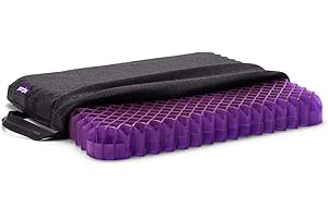 Purple Royal Seat Cushion - Seat Cushion for The Car Or Office Chair - Temperature Neutral Grid