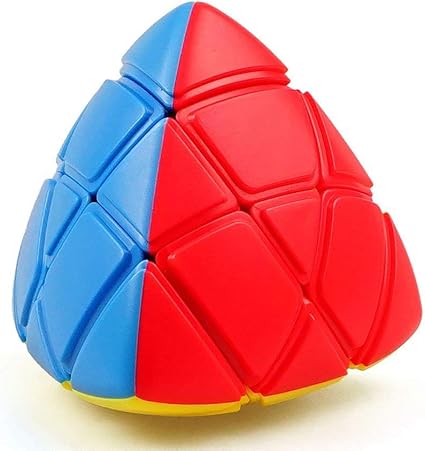 D ETERNAL YJ Rubiks Rubix Mastermorphix High Speed Stickerless Pyramid Magic Cube,Multicolor