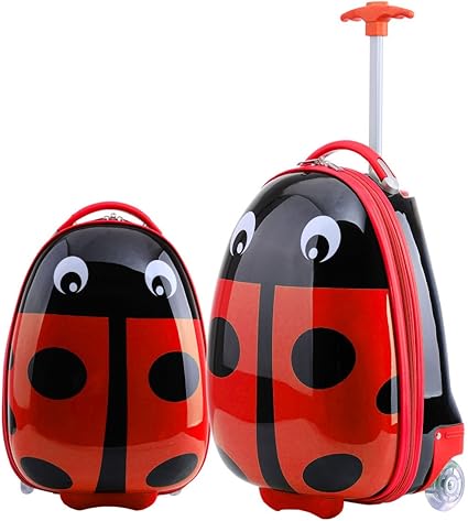 Amazon Co Jp バグズキャリー てんとう虫柄レッド かわいいてんとう虫のキャリーケース ベビー マタニティ