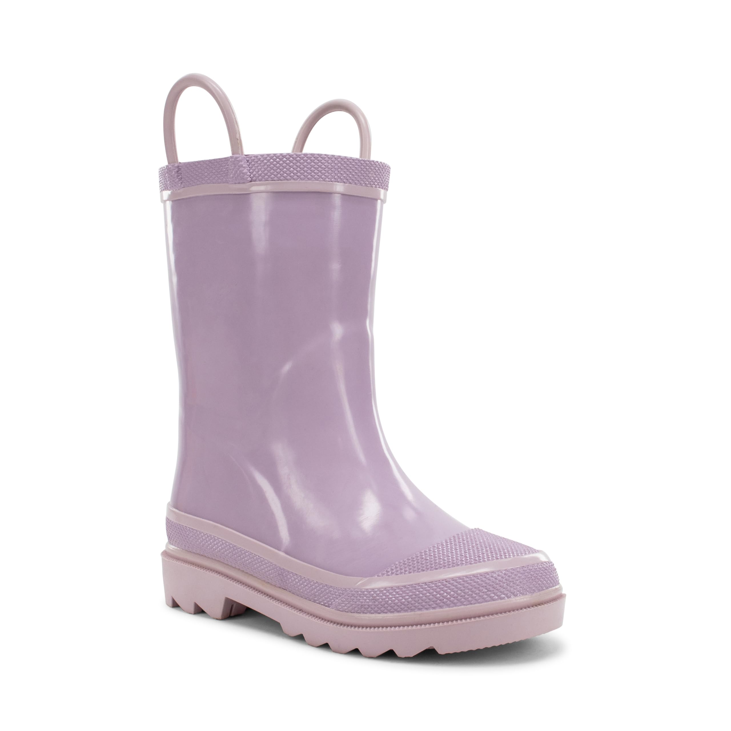Western Chief Rain Boots with Pull on Handles for Toddlers and Kids - Premium Waterproof Boots for Boys and Girls, Lilac, 12 Image Western Chief Rain Boots with Pull on Handles for Toddlers and Kids - Premium Waterproof Boots for Boys and Girls, Lilac, 12 Image