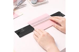 A3 Small Paper Trimmer, Portable Paper Cutter for Label, Origami, Card, Photo, Cardstock, and Craft Project, Black