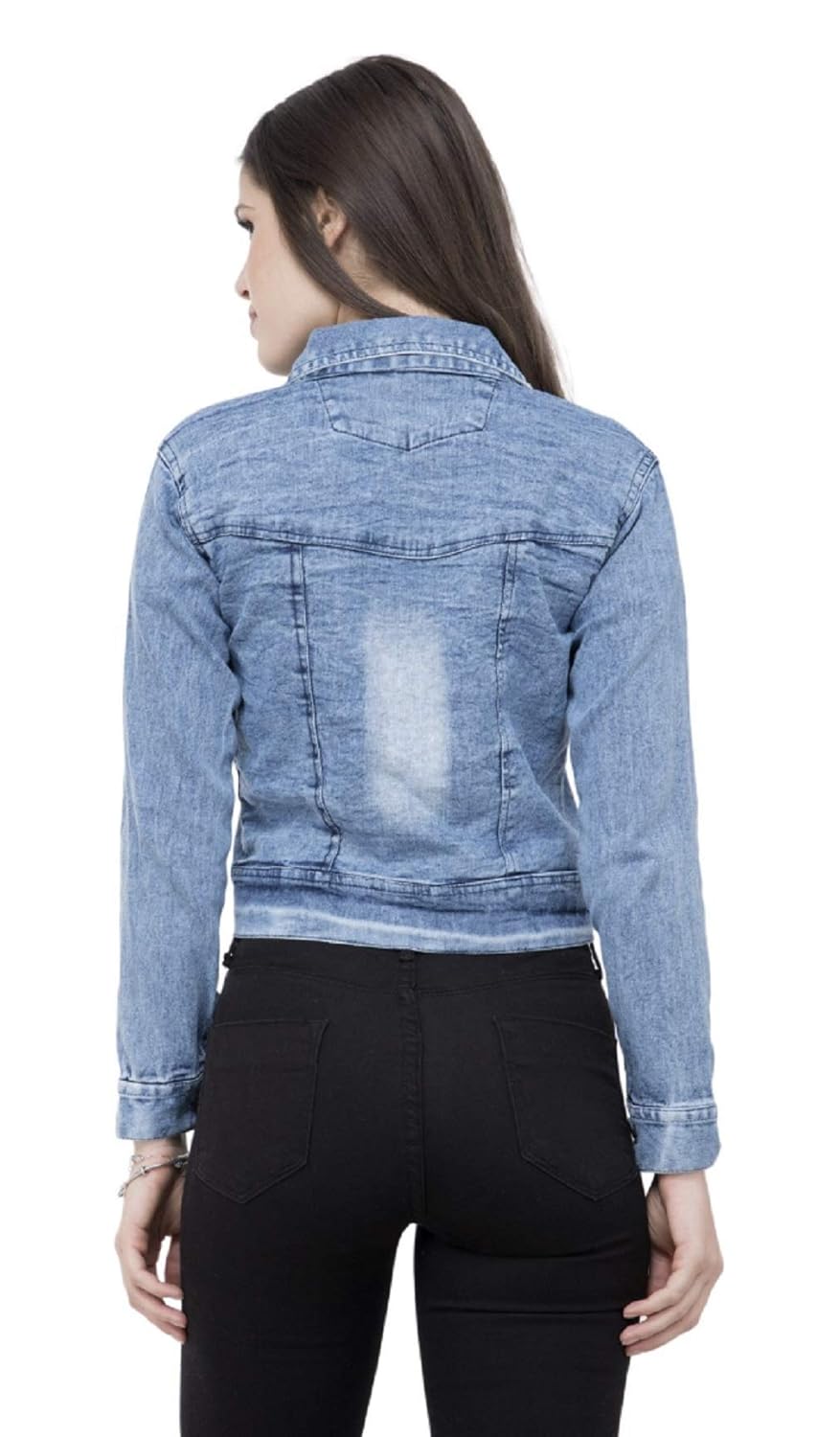 adiba trendy and stylish denim jcket 30