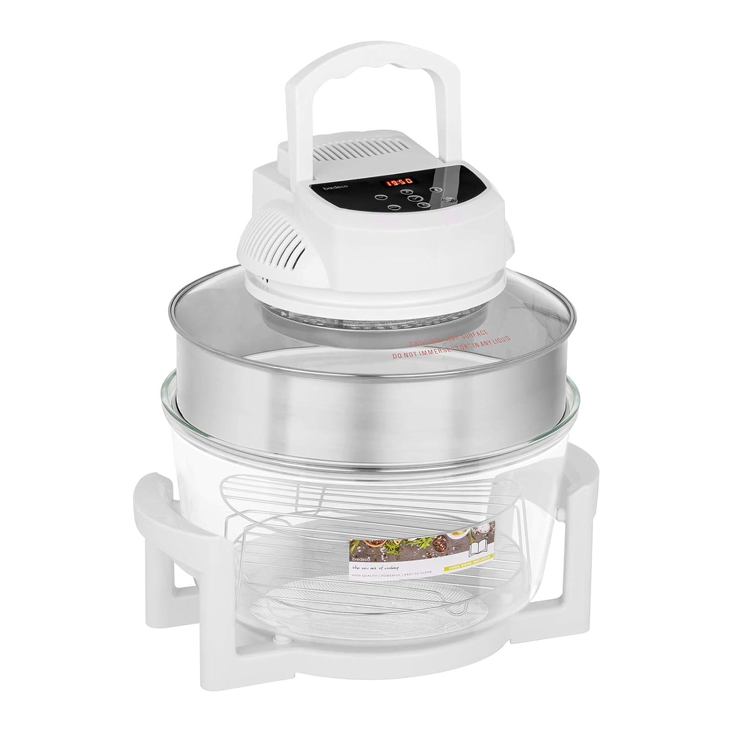 Bredeco 12L Digital Halogen Oven Cooker Convection Cooking Pot Ebook