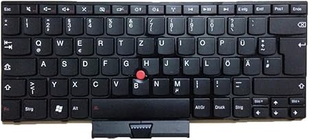 Amazon Com Laptop Keyboard For Lenovo Thinkpad Edge E4 E4s S4 E425 25 Germany Gr 04w0812 04w2606 04w2643 04w0776 Computers Accessories