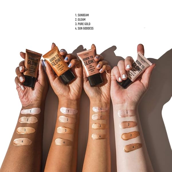 NYX PROFESSIONAL MAKEUP BORN TO GLOW LIQUID ILLUMINATOR – SUN GODDESS