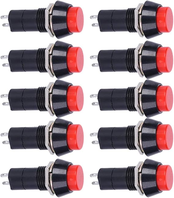 【𝐑𝐚𝐦𝐚𝐝𝐚𝐧 𝐏𝐫𝐨𝐦𝐨𝐭𝐢𝐨𝐧】 Push Button Switch, Durable Self‑Locking Push