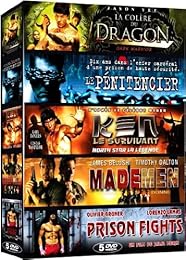 Action Aventure - Coffret 5 Films N° 3 : La Colère Du Dragon + Le Pénitencier + Ken Le Survivant + Made Men + Prison Fights - Pack