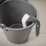Addis ComfiGrip Floor Scrub Brush with Iron Handle Metallic Graphite 7x16x11 cm view 4