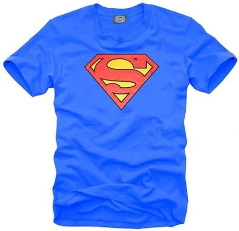 Coole-Fun-T-Shirts SUPERMAN - T-SHIRT - DC COMICS - Gr. S M L XL