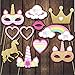 Sakolla Unicorn Photo Booth Props - 10PCS Rainbow Unicorn Pegasus Photobooth Props for Kids Birthday Party, Baby Shower, Wedding, Unicorn Party Favors